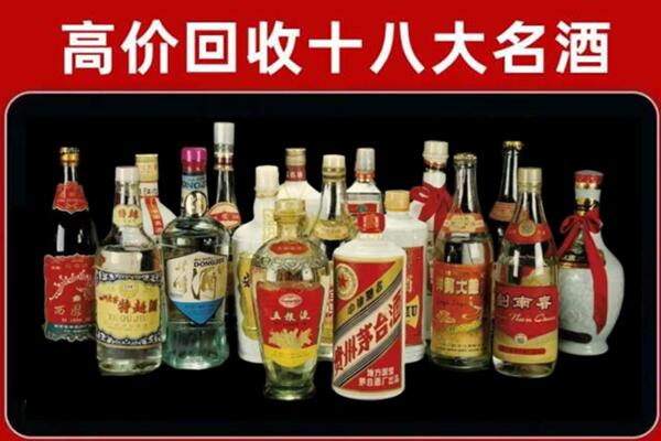 阜南回收铁盖茅台酒